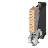 Contactor, size 12, 1-pole, DC-3 and 5, 400 A Auxiliary switch 4 NO+4 NC 125