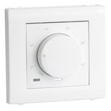 COV PLAT F/ ROTARY THERMOST WHITE