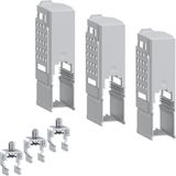 NH00 rail contact hooks fv+ raised + touch protection, set of 3