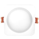 LED recessed light Barcelo S10, 10 W, 2700 K