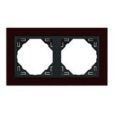 DOUBLE FRAME INTENSE RED/GRAY