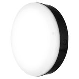 SURFACE BULKHEAD 250 ON/OFF 10W/3000K BK IP65
