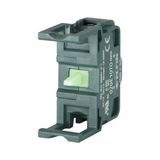 Contact block N.O., ring lug