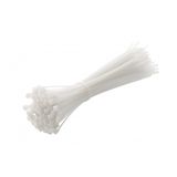 Nylon ties 3,6 x 200 mm, 100 pcs., white