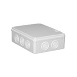 Hermetic box with membrane chokes.