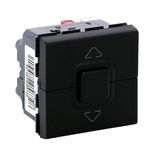 MOSAIC ROLL BUTTON BLACK