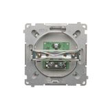 Temperature regultor with outer sensor, beige