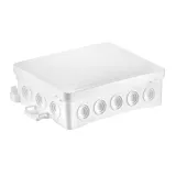 Surface junction box NS9 FASTBOX&HOOK white