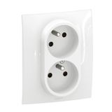 2X2P+E FB SCREW SHUTT CZ WHITE