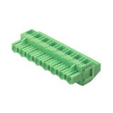 PCB plug-in connector, female plug, 7.50 mm, Number of poles: 8, 90°, Clamping yoke connection, Clamping range, max. : 3.31 mm², Box