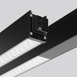 LINEDO, 43 W, 6500 lm, 850, black, DALI Continuous line luminaire, L 2