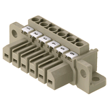 PCB plug-in connector, female plug, 7.00 mm, Number of poles: 9, 180°, Clamping yoke connection, Clamping range, max. : 4 mm², Box
