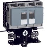 Equipment Carrier Technical Part Data Connection 2xCat.6A to SL 20x55mm Aluminum Decor