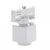 SPS2 ADAPTER SLIM 3PHASE WITH SOCKET WHITE SPECTRUM