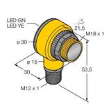 Photoelectric Sensor Diffuse Mode Sensor with Fixed-Field Background Suppression   T18-2VPFF100-Q8