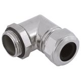 Cable gland Progress brass W90 Pg13 Cable Ø 8.0-15.0 mm