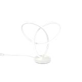 Lando LED table lamp matt white 4000K