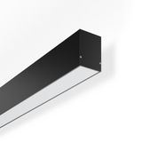 LESS IS MORE 50, 13 W, 1500 lm, 840, black, DALI Wall luminaires, L 11