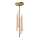 PASTELO 5P GOLD HANGING LAMP G9 5X8W IP20