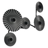 DECOR PLISSEE WALL 5XE27 DG OSRAM