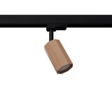 3-PHASE MOVABLE TRACK SPOTLIGHT ZEKE OAK GU10