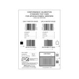 LVS Calibration Conformance Test Card, 9570/9580/9510 EAN/UPC undated 3Z4U4265H