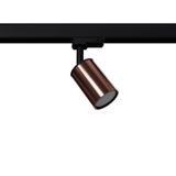 TRACK LAMP 3 PHASE MOVABLE WINX BLACK/COPPER GU10