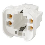 BJB 26.745.1191.50 G24q-3/G24q-4 Lampholder Screw fixing