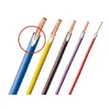 PVC-switching strand, highly flexible, Cableline, 0.75 mm², 196 x 0.07 mm, black, outer Ø 3.9 mm, 60.7941-10021