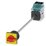Switch disconnector 3LD3, Iu 16 A main control switch 3-pole + N