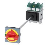 SENTRON, switch disconnector 3LD5 UL, main control switch, 4-pole, approved