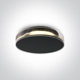BLACK 12W WW IP65 230V DARK LIGHT