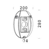 WALL BRACKET 302 GRAPHITE