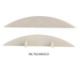 End for BH without hole, silver color, 1 pc