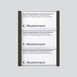 TM 612-3, BTM 650-03 GM Nameplate complete