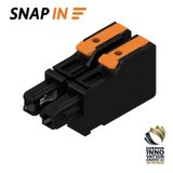 PCB plug-in connector, female plug, Pitch in mm (P): 7.50 mm, Number of poles: 2, Box