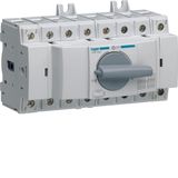 Modular change-over switch 4x63A