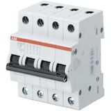SH204M-C6 Miniature Circuit Breaker - 4P - C - 6 A