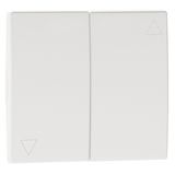 ROCKERS F/VENETIAN PUSH-BUTTONS WHITE