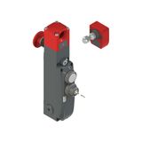NG series safety switch with lock and integrated control devices, with actuator