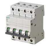 Miniature circuit breaker 400 V 4.5 kA, 3+N-pole, C, 10 A