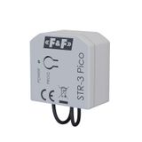Miniature roller shutter controller for 230 V AC drives