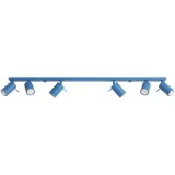 Ceiling lamp RING 6L azure
