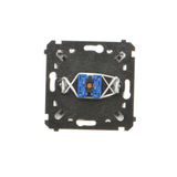 Single break push button with pictogras, (module), Simon 24, IP20/IP44, 10AX, 10A, graphite mat
