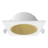EXUMA DEEP BAFFLE SQUARE/ROUND WHITE/GOLD
