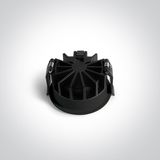 BLACK 10W CCTV HONEYCOMB IP20 230V DARK LIGHT