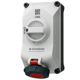 Wallm. Recept. DUO 16A4P6h 400V IP69