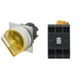 Selector A22NW Ã˜22, 2 position, Lighted, bezel brushed metal, MANUAL, A2245504A