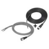 Safety Light Curtain Accessory, F3SJ Series, emitter + receiver cable M12 8-pin, female, 15 m F39R1006G