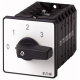 T5B-5-25/E Star-delta switches, T5B, 63 A, flush mounting, 5 contact unit(s), Contacts: 9, 60 °, maintained, With 0 (Off) position, 0-Y-D, SOND 28, Design number